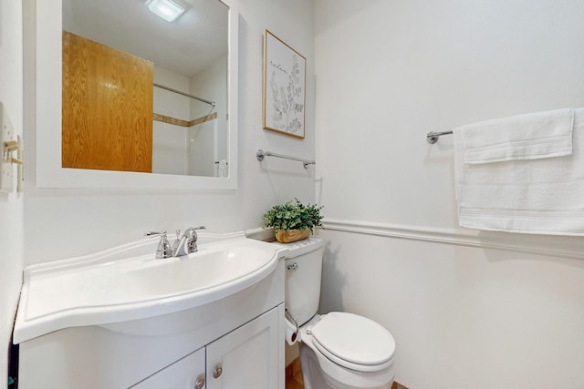 4855 Coachlight Dr, West Des Moines, IA 50265 - bathroom with vanity and a shower