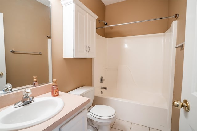 1422 SE Waywin Dr, Ankeny, IA 50021 - bathroom featuring vanity, shower / washtub combination, and tile patterned floors