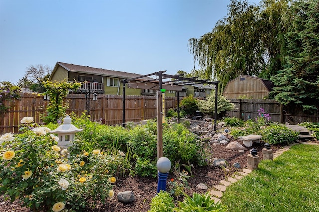 1213 NW Greenwood St, Ankeny, IA 50023 - fenced backyard with a pergola