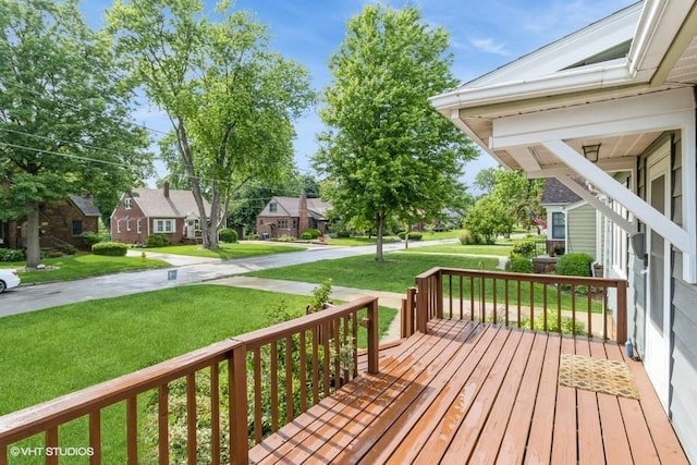 2417 Maryland Pike, Des Moines, IA 50310 - porch featuring a yard and a residential view