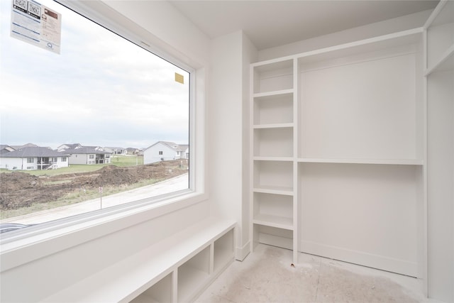 17987 Alpine Dr, Clive, IA 50325 - mudroom featuring a residential view