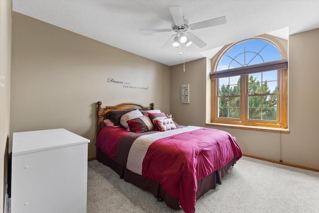 1305 NW Wagner Blvd, Ankeny, IA 50023 - carpeted bedroom with lofted ceiling and a ceiling fan
