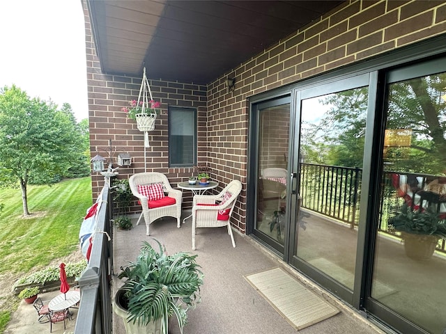 2005 Spring St Unit U203, Grinnell, IA 50112 - view of balcony