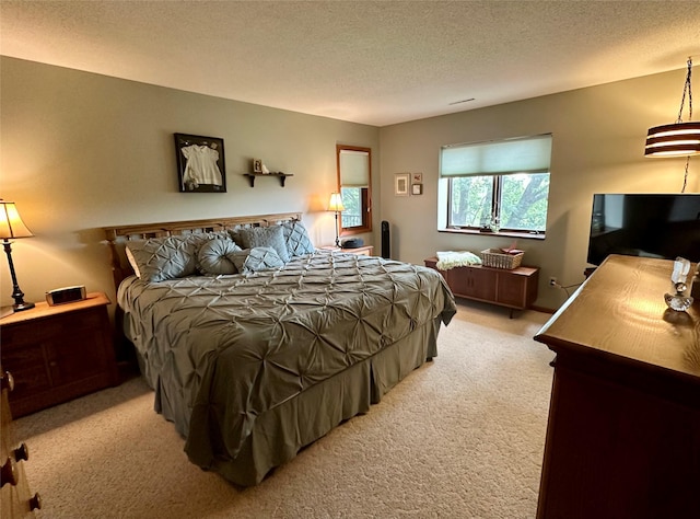 2005 Spring St Unit U203, Grinnell, IA 50112 - carpeted bedroom featuring a textured ceiling