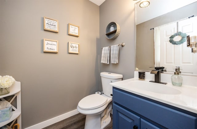 905 SE Meadowlark Dr, Grimes, IA 50111 - bathroom with vanity and wood finished floors