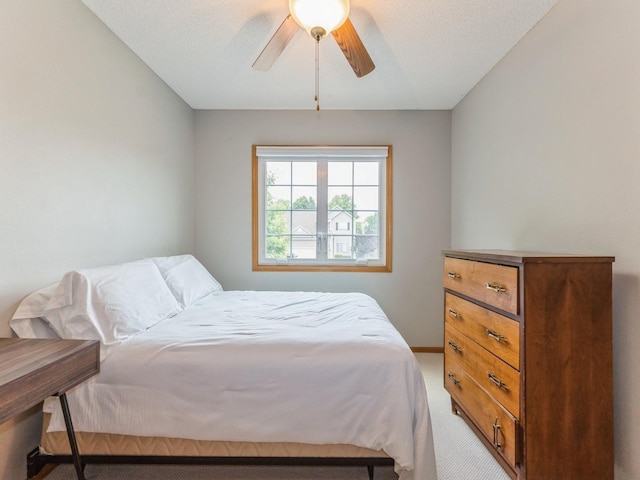 2015 NW 158th St, Clive, IA 50325 - bedroom featuring light carpet and a ceiling fan