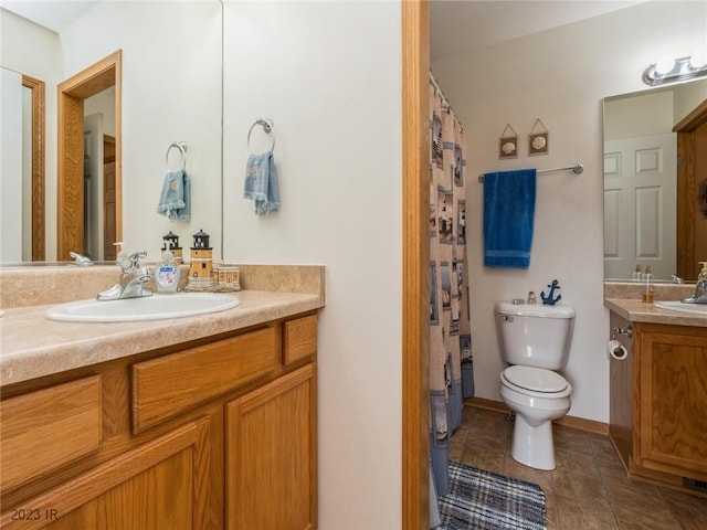 2005 E 1st Ave, Indianola, IA 50125 - bathroom featuring vanity and tile patterned flooring