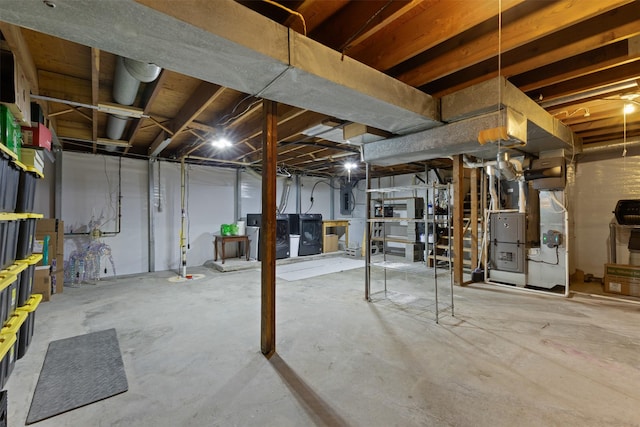 102 Kellogg Ave, Dallas Center, IA 50063 - unfinished basement with electric panel