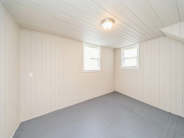 3324 Rollins Ave, Des Moines, IA 50312 - below grade area with wood ceiling and wood walls
