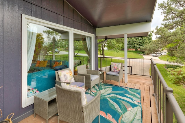 6771 College Ave, Windsor Heights, IA 50324 - view of wooden deck