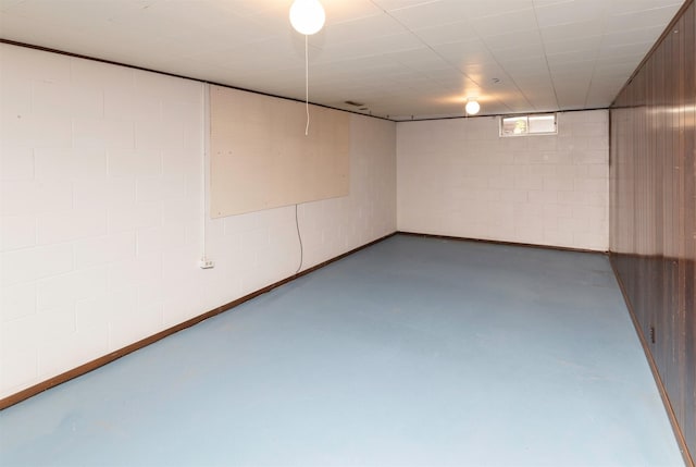 460 N 9th St, Carlisle, IA 50047 - basement featuring concrete block wall