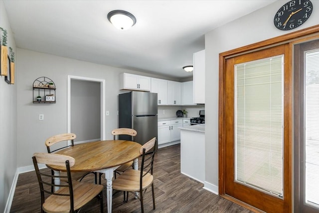 2325 61st St, Des Moines, IA 50322 - dining space featuring dark wood finished floors