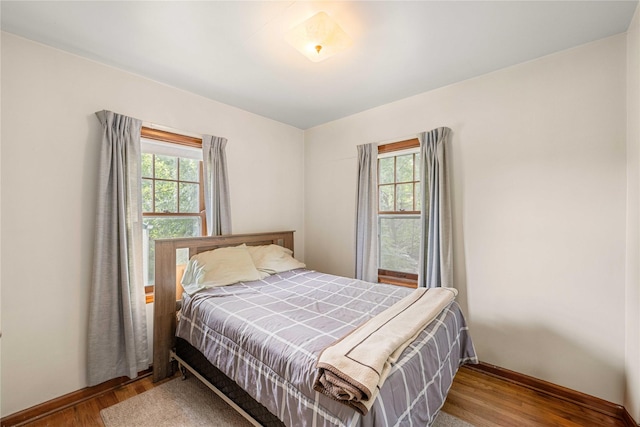 2326 Adams Ave, Des Moines, IA 50310 - bedroom with wood finished floors and baseboards