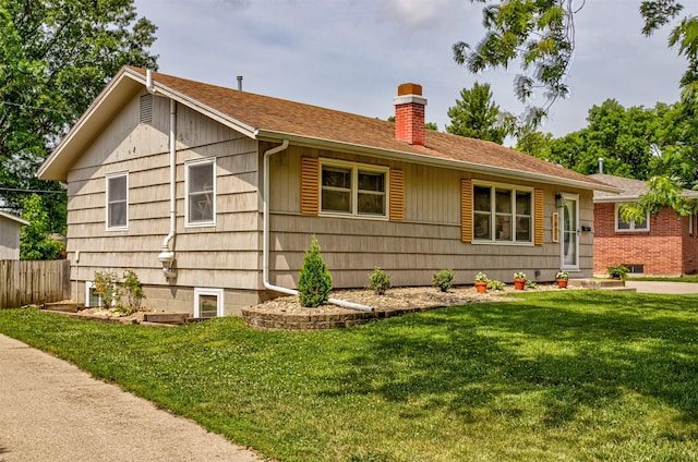 1621 Carroll Ave, Ames, IA 50010 - ranch-style home with a chimney and roof with shingles