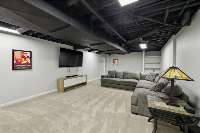 506 2nd Ave SW, Altoona, IA 50009 - living area with carpet flooring and baseboards