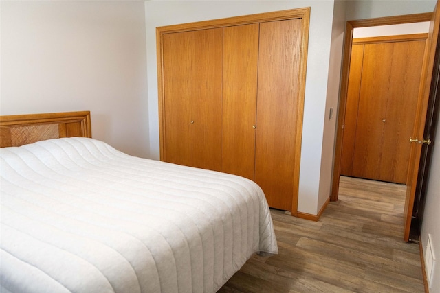106 Park Ridge Dr, Otley, IA 50214 - bedroom featuring a closet and wood finished floors