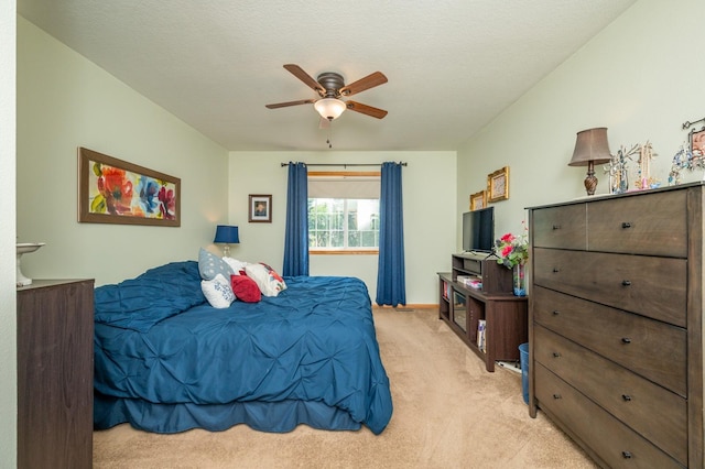 5221 Village Run Ave Unit 1201, Des Moines, IA 50317 - bedroom with light carpet and ceiling fan