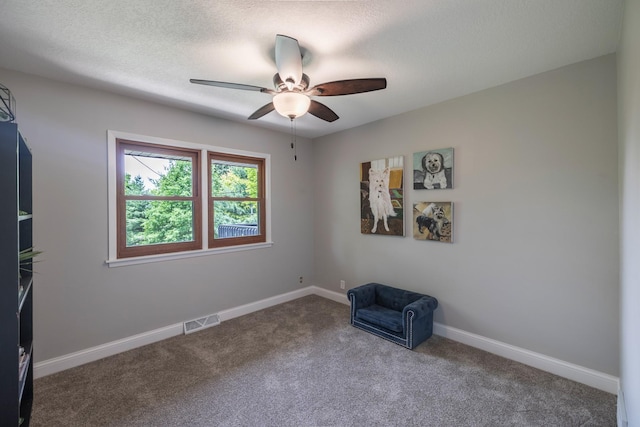 6730 NW Timberline Dr, Des Moines, IA 50313 - carpeted empty room featuring a ceiling fan and baseboards