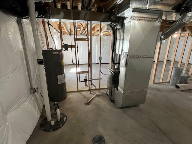 711 W N Ave, Norwalk, IA 50211 - utility room with heating unit and water heater