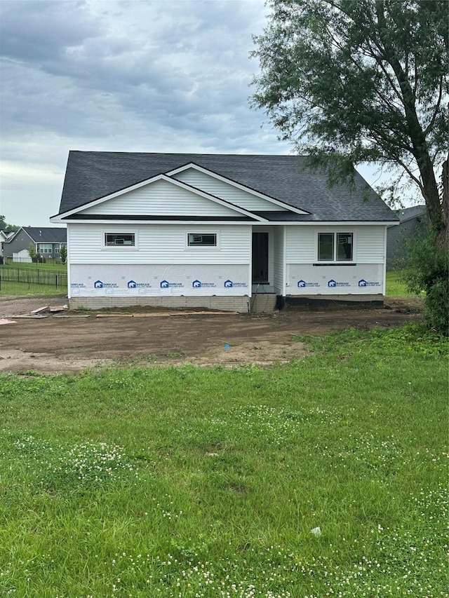 711 W N Ave, Norwalk, IA 50211 - property in mid-construction with a shingled roof and a front yard