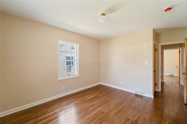 1918 55th St, Des Moines, IA 50310 - unfurnished room with dark wood-style floors