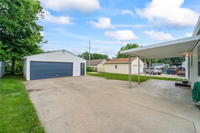 1918 55th St, Des Moines, IA 50310 - view of detached garage