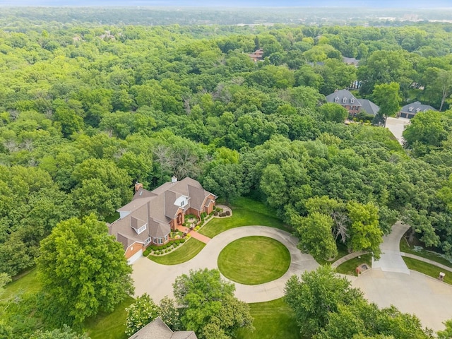 501 S 33rd St, West Des Moines, IA 50265 - bird's eye view of a heavily wooded area