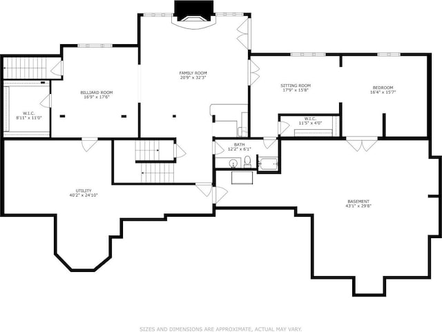 501 S 33rd St, West Des Moines, IA 50265 - view of home floor plan