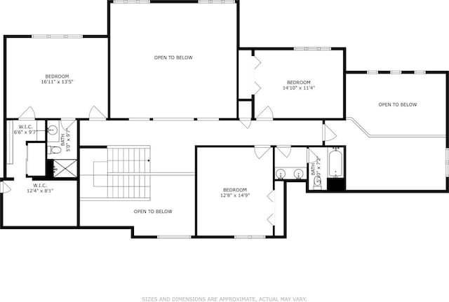 501 S 33rd St, West Des Moines, IA 50265 - view of floor plan / room layout
