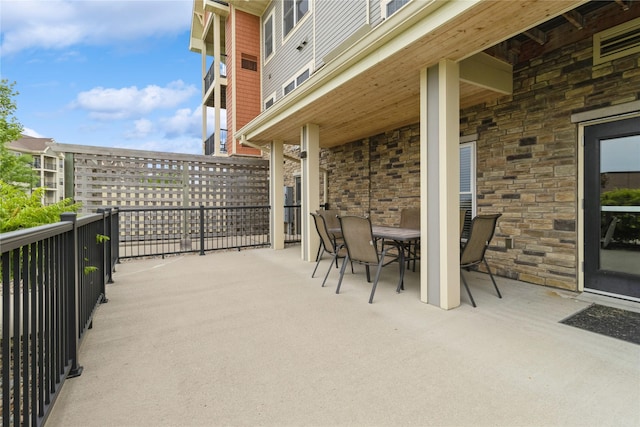 1250 SW Magazine Rd Unit 215, Ankeny, IA 50023 - view of patio / terrace with outdoor dining area