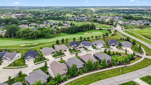 9322 Bellflower Ln, Norwalk, IA 50211 - aerial view of residential area featuring a golf course