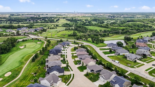 9322 Bellflower Ln, Norwalk, IA 50211 - aerial view of property and surrounding area featuring nearby suburban area and a local golf course
