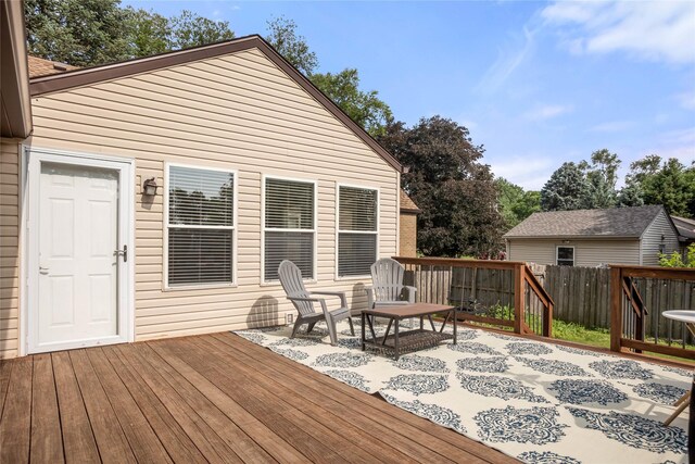 1034 66th St, Windsor Heights, IA 50324 - view of deck