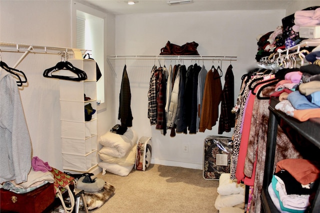 111 S 3rd Ave, Huxley, IA 50124 - walk in closet with carpet flooring