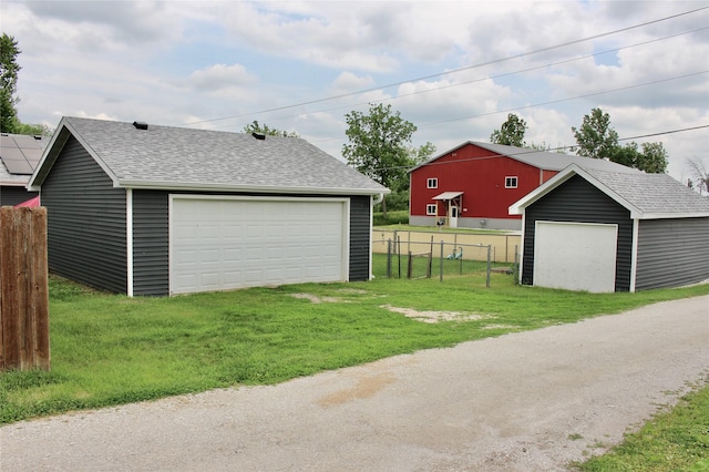 111 S 3rd Ave, Huxley, IA 50124 - view of detached garage