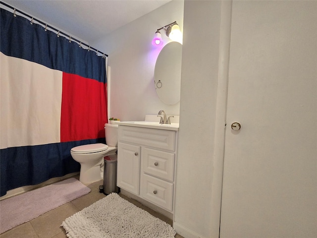 335 Palomino Pkwy, Des Moines, IA 50320 - bathroom with vanity and tile patterned flooring