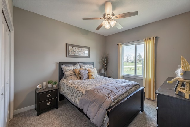 3210 NE 17th St, Ankeny, IA 50021 - bedroom featuring light carpet and ceiling fan