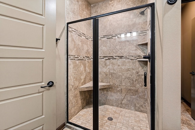300 NW Sunset Ln, Grimes, IA 50111 - bathroom featuring a shower stall