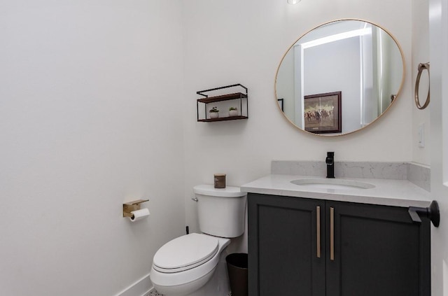 1103 170th St, Dexter, IA 50070 - half bath with vanity and toilet