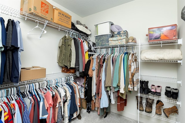 1302 S L Ct, Indianola, IA 50125 - walk in closet with carpet floors