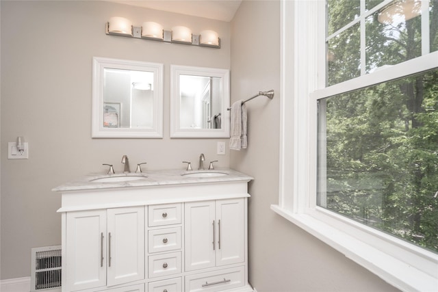 5617 Grand Ave, Des Moines, IA 50312 - bathroom with double vanity