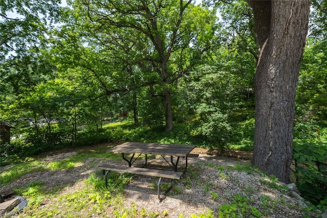 5617 Grand Ave, Des Moines, IA 50312 - view of yard with a view of trees