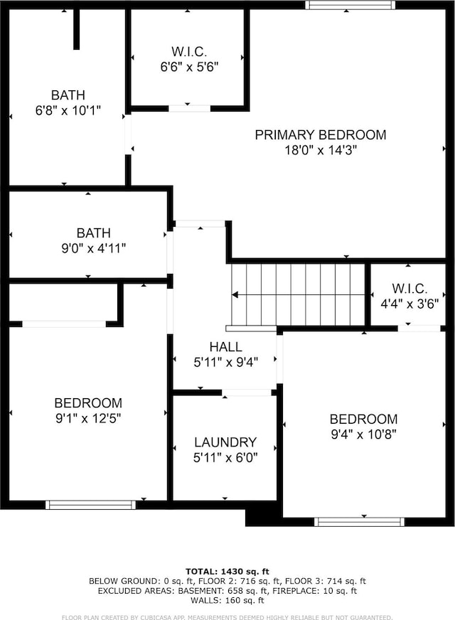 16205 Monroe Ct, Urbandale, IA 50323 - view of room layout