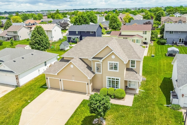 1201 NW Norton St, Grimes, IA 50111 - aerial perspective of suburban area