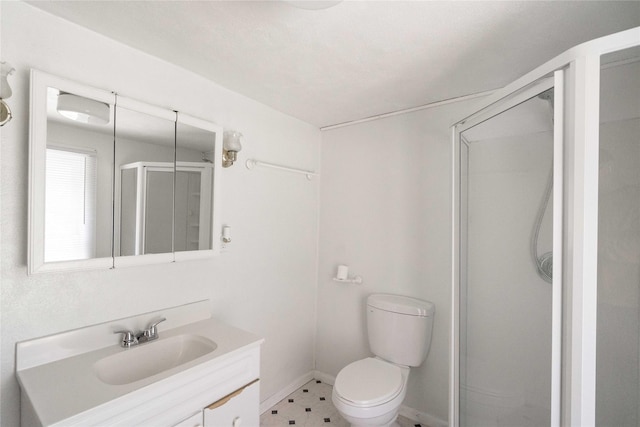 6325 NW 56th St, Johnston, IA 50131 - bathroom with vanity and a stall shower