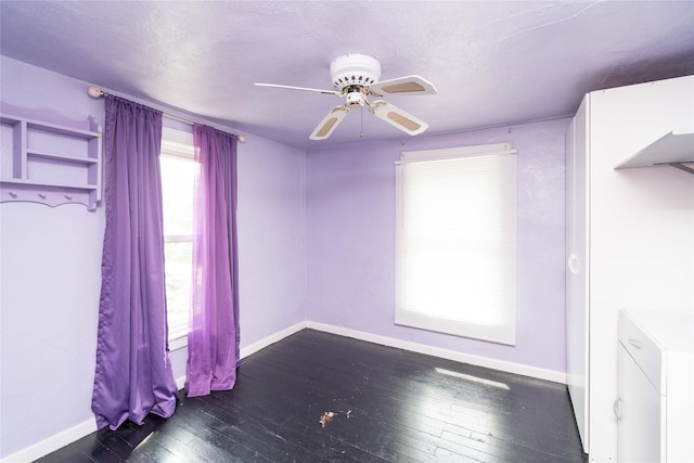 6325 NW 56th St, Johnston, IA 50131 - unfurnished room with hardwood / wood-style floors and ceiling fan