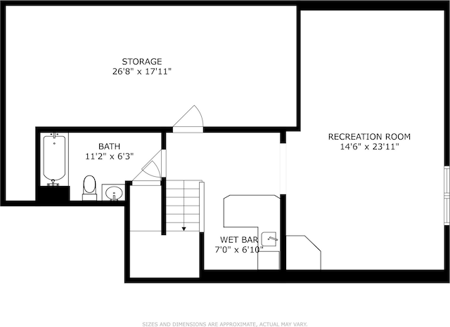 8001 Sheridan Dr, Urbandale, IA 50322 - view of home floor plan