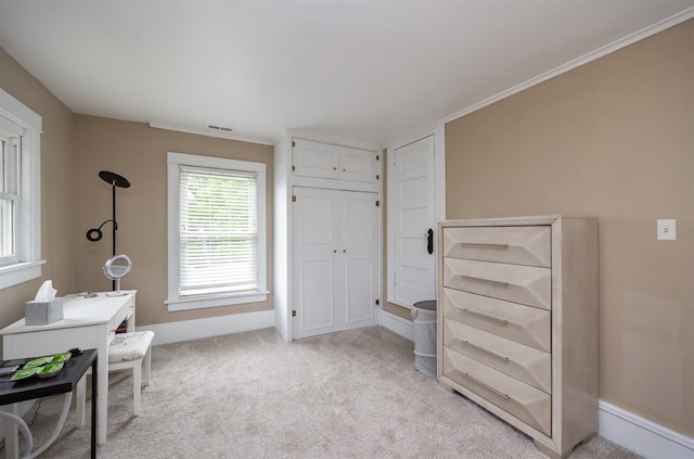 2418 Terrace Rd, Des Moines, IA 50312 - office with light carpet and baseboards