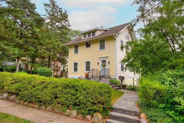 2418 Terrace Rd, Des Moines, IA 50312 - view of american foursquare style home