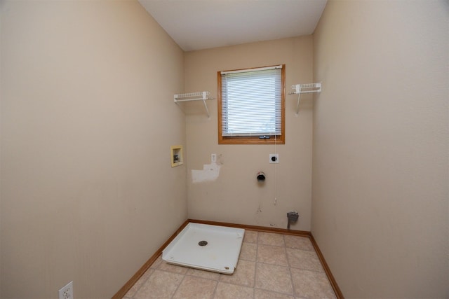 7523 Aspen Dr, West Des Moines, IA 50266 - laundry room with electric dryer hookup and washer hookup